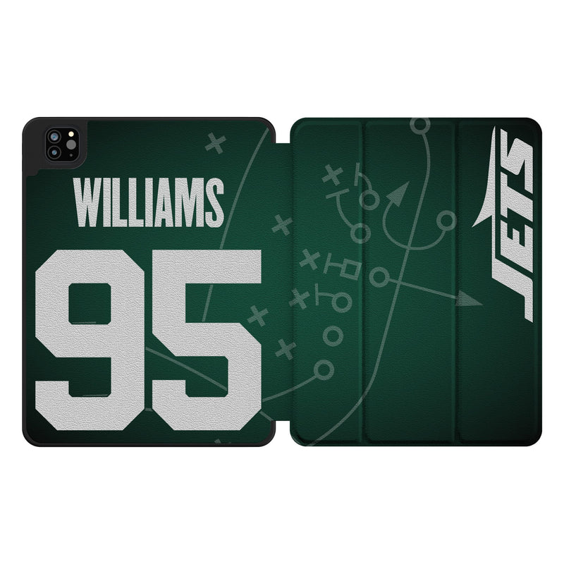Quinnen Williams New York Jets 95 Ready iPad Tablet Case for Apple iPad