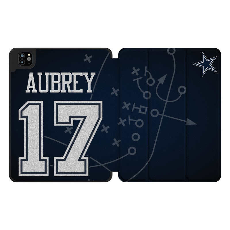 Brandon Aubrey Dallas Cowboys 17 Ready iPad Tablet Case for Apple iPad