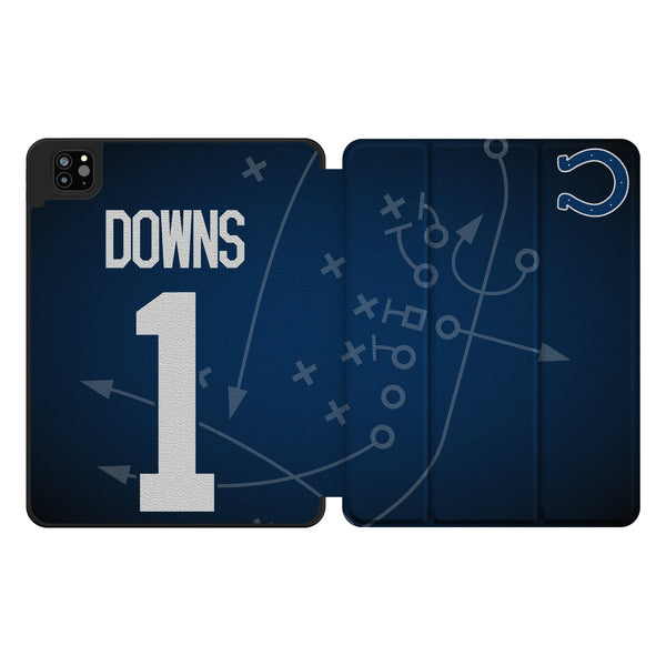 Josh Downs Indianapolis Colts 1 Ready iPad Tablet Case for Apple iPad