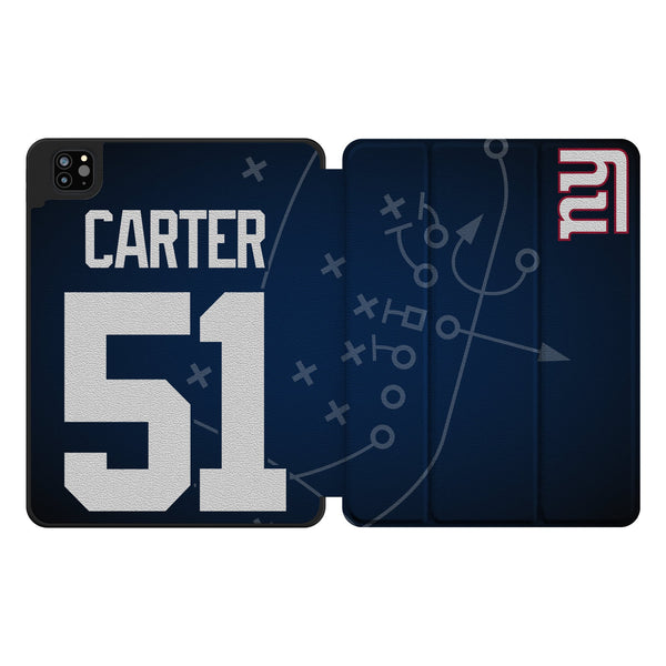 Abdul Carter New York Giants 51 Game Tactic iPad Tablet Case for Apple iPad