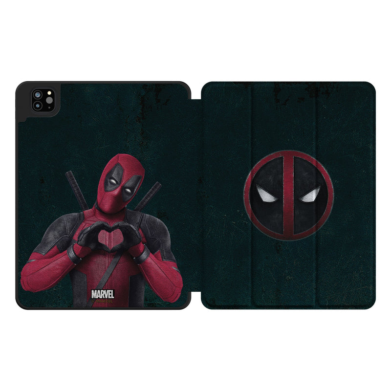 Marvel Deadpool Badge iPad Tablet Case for Apple iPad