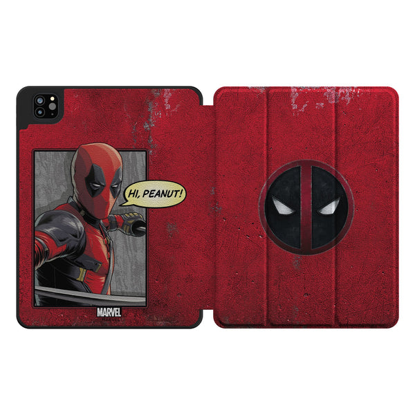 Marvel Deadpool Badge iPad Tablet Case for Apple iPad