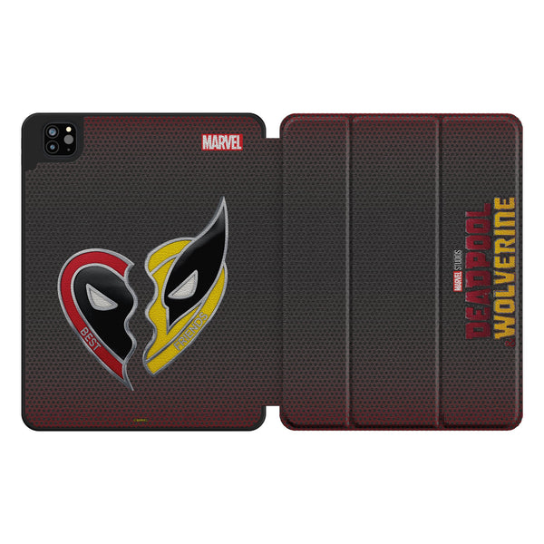 Marvel Deadpool Wolverine Grid iPad Tablet Case for Apple iPad