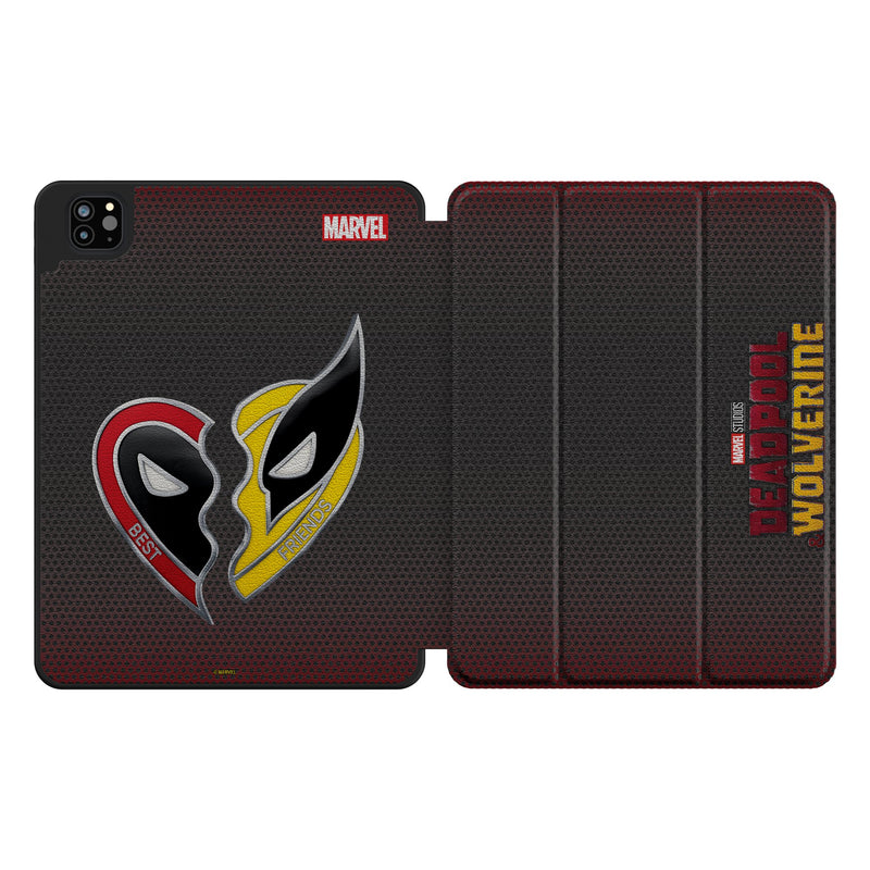 Marvel Deadpool Wolverine Grid iPad Tablet Case