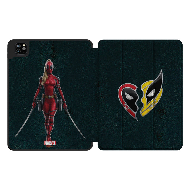 Marvel Ladypool Badge iPad Tablet Case for Apple iPad