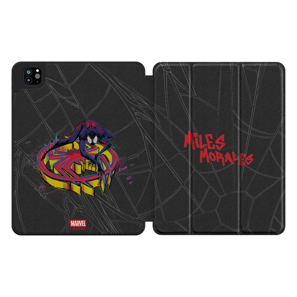 Marvel Miles Morales Badge iPad Tablet Case for Apple iPad