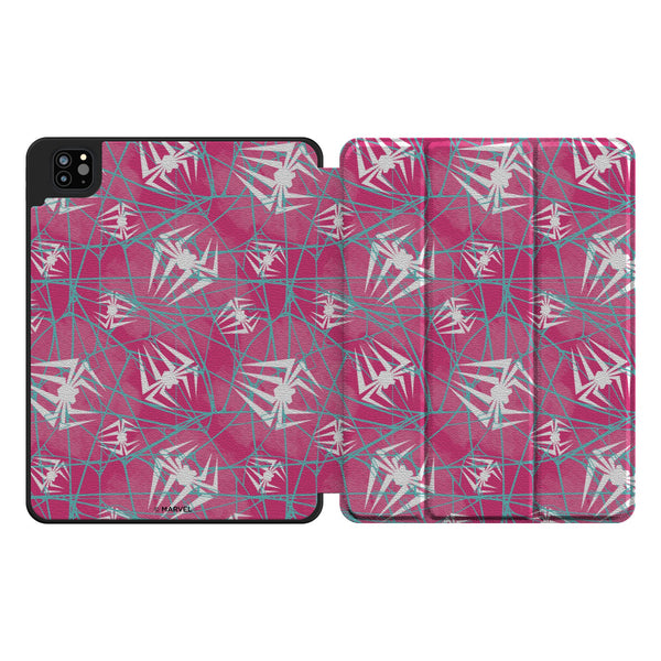 Marvel Spider-Gwen Pattern iPad Tablet Case for Apple iPad