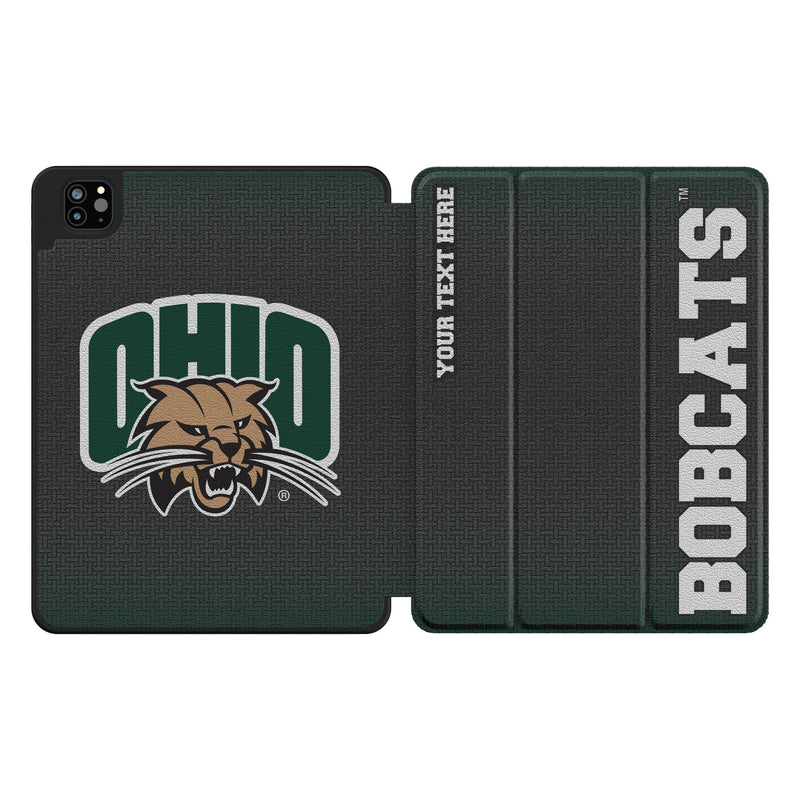 Ohio University Bobcats Personalized Linen iPad Tablet Case for Apple iPad