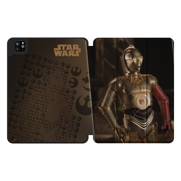 Star Wars C-3PO Portrait iPad Tablet Case for Apple iPad