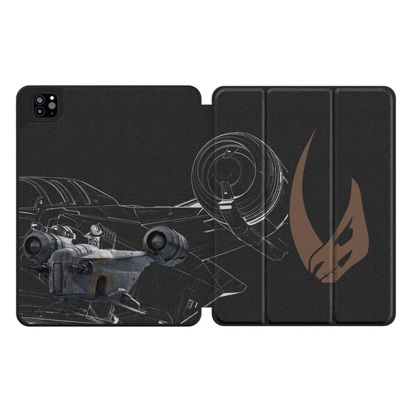 Star Wars Razor Crest FactionTech iPad Tablet Case for Apple iPad