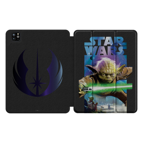 Star Wars Yoda Portrait Collage iPad Tablet Case