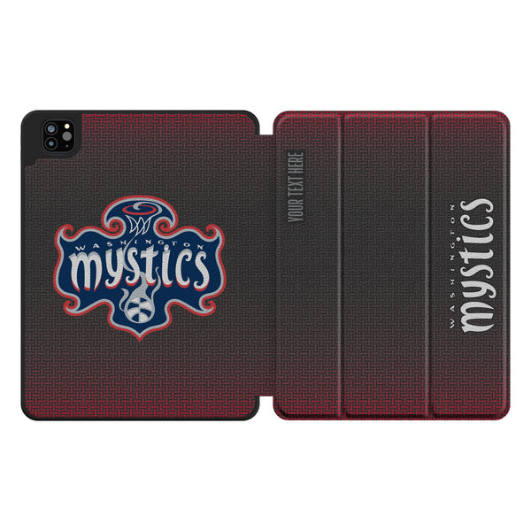 Washington Mystics Personalized Linen iPad Tablet Case for Apple iPad