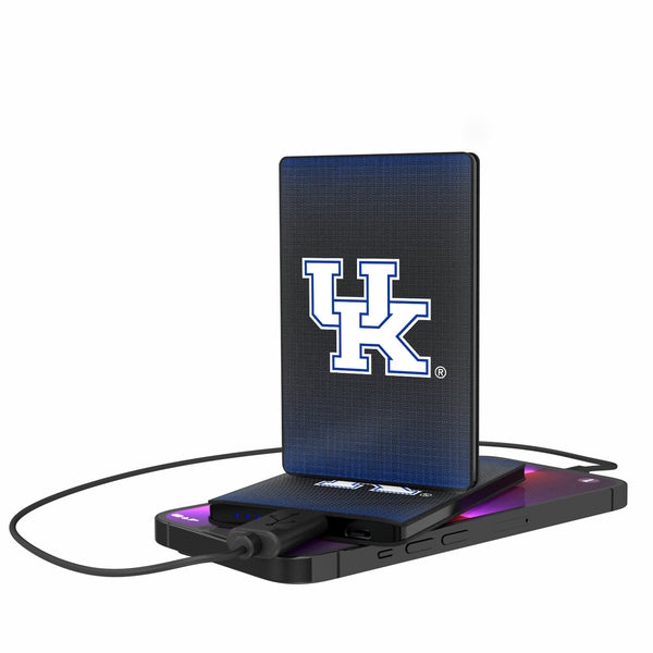 University of Kentucky Wildcats Linen 2500mAh Credit Card Powerbank