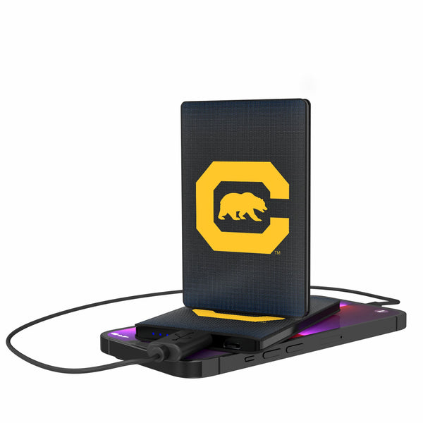 University of California Berkeley Golden Bears Linen 2500mAh Credit Card Powerbank