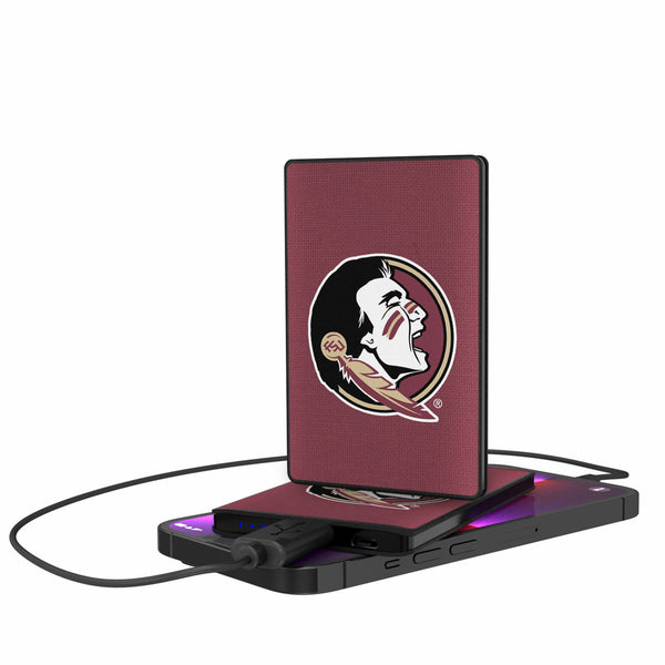 Florida State University Seminoles Solid 2500mAh Credit Card Powerbank