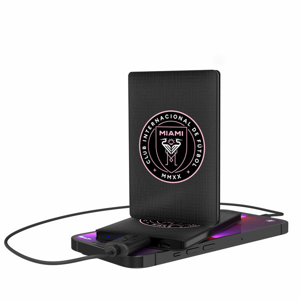Inter Miami CF  Linen 2500mAh Credit Card Powerbank