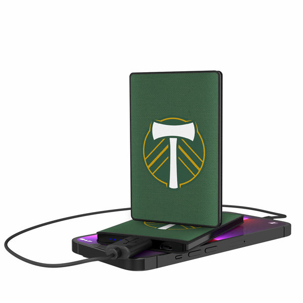 Portland Timbers   Solid 2500mAh Credit Card Powerbank