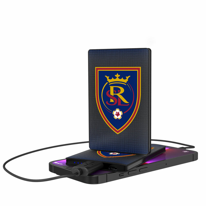 Real Salt Lake   Linen 2500mAh Credit Card Powerbank