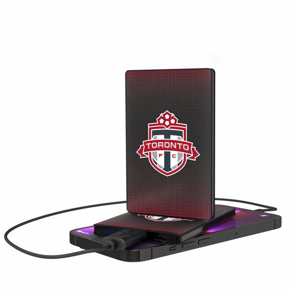 Toronto FC   Linen 2500mAh Credit Card Powerbank