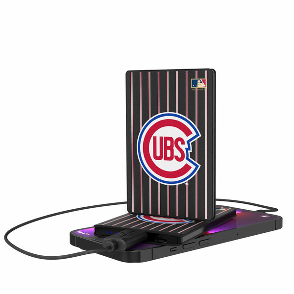 Chicago Cubs 1948-1956 - Cooperstown Collection Pinstripe 2500mAh Credit Card Powerbank