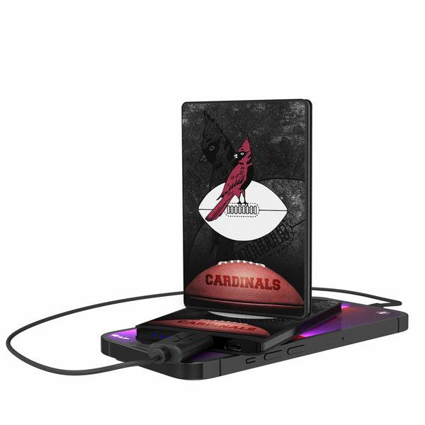 Chicago Cardinals 1947-1959 Historic Collection Legendary 2500mAh Credit Card Powerbank