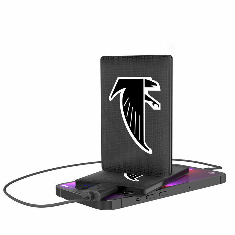 Atlanta Falcons Classic  Linen 2500mAh Credit Card Powerbank