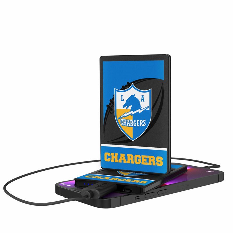 Los Angeles Chargers Historic Collection Passtime 2500mAh Credit Card Powerbank