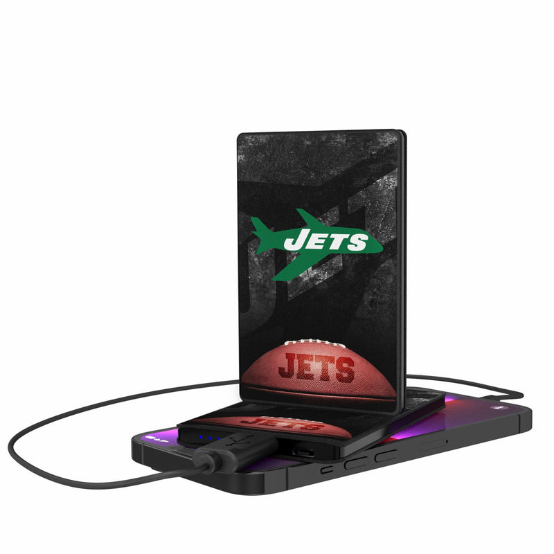 New York Jets 1963 Historic Collection Legendary 2500mAh Credit Card Powerbank