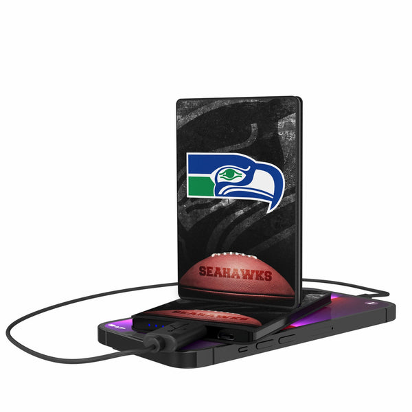 Seattle Seahawks Historic Collection Legendary 2500mAh Credit Card Powerbank