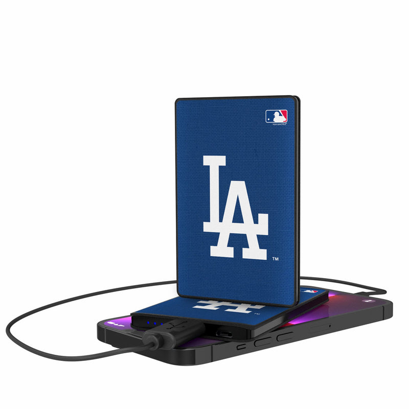 LA Dodgers Solid 2500mAh Credit Card Powerbank