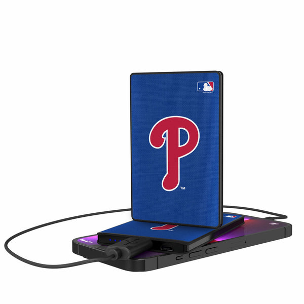 Philadelphia Phillies Solid 2500mAh Credit Card Powerbank