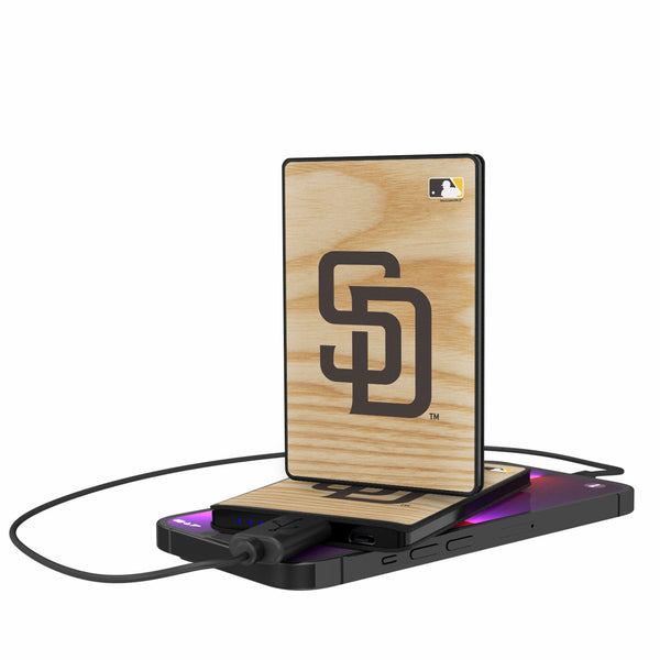 San Diego Padres Baseball Bat 2500mAh Credit Card Powerbank