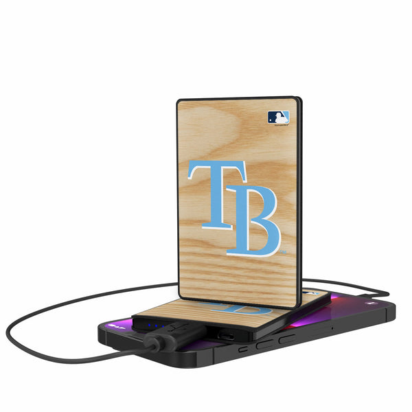 Tampa Bay Rays Baseball Bat 2500mAh Credit Card Powerbank