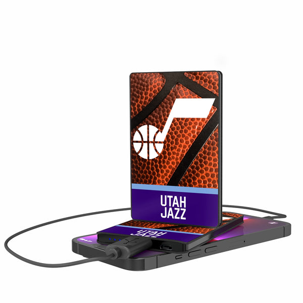 Utah Jazz Basketball 2500mAh Credit Card Powerbank