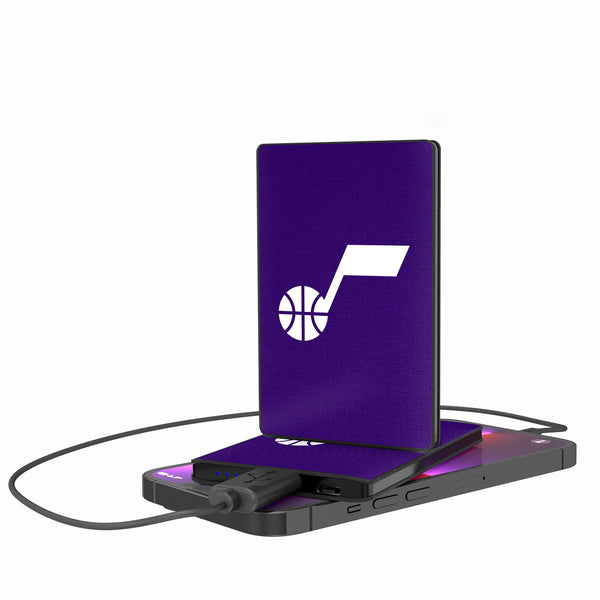 Utah Jazz Solid 2500mAh Credit Card Powerbank