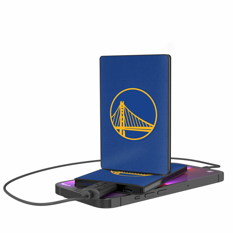Golden State Warriors Solid 2500mAh Credit Card Powerbank