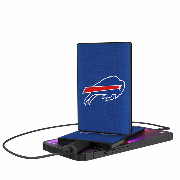 Buffalo Bills Solid 2500mAh Credit Card Powerbank