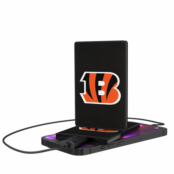 Cincinnati Bengals Solid 2500mAh Credit Card Powerbank