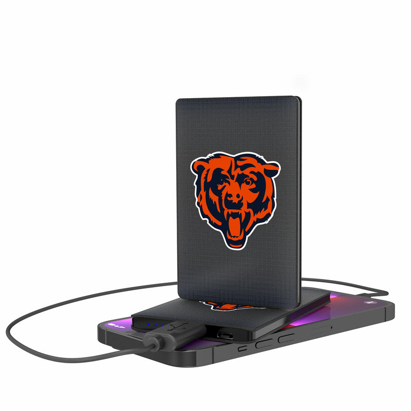 Chicago Bears Linen 2500mAh Credit Card Powerbank