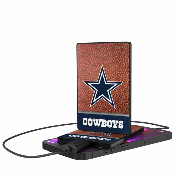 Dallas Cowboys Football Wordmark 2500mAh Credit Card Powerbank