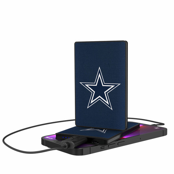 Dallas Cowboys Solid 2500mAh Credit Card Powerbank