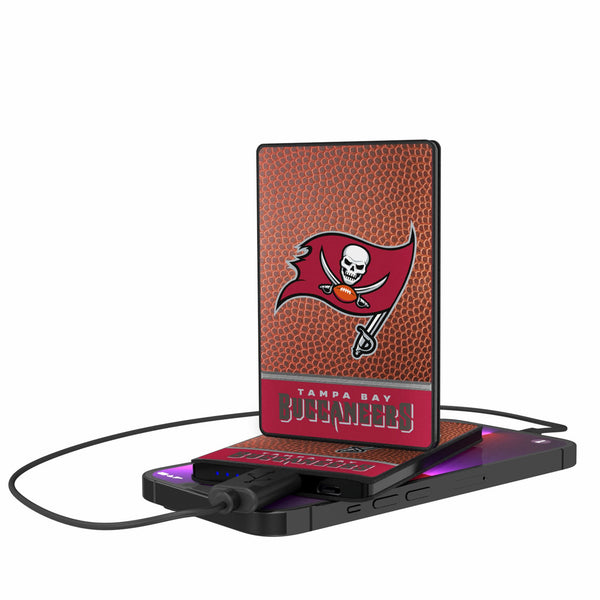 Tampa Bay Buccaneers Football Wordmark 2500mAh Credit Card Powerbank