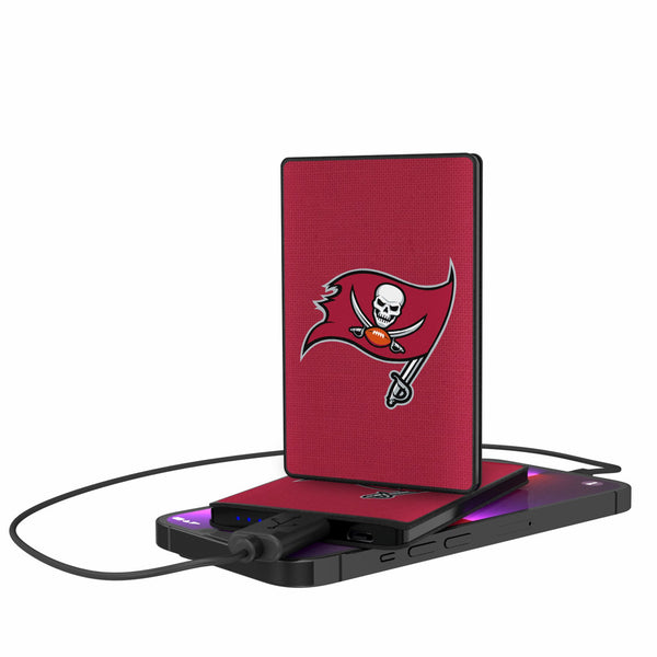 Tampa Bay Buccaneers Solid 2500mAh Credit Card Powerbank