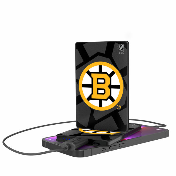 Boston Bruins Monocolor Tilt 2500mAh Credit Card Powerbank