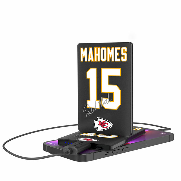 Patrick Mahomes Kansas City Chiefs 15 Ready 2500mAh Credit Card Powerbank