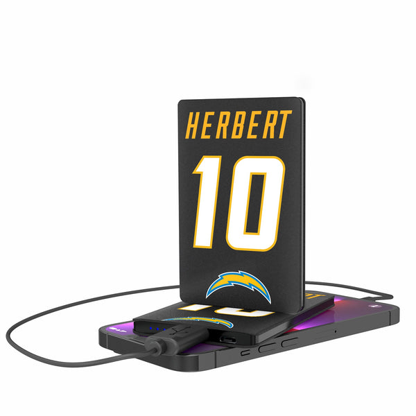 Justin Herbert Los Angeles Chargers 10 Ready 2500mAh Credit Card Powerbank