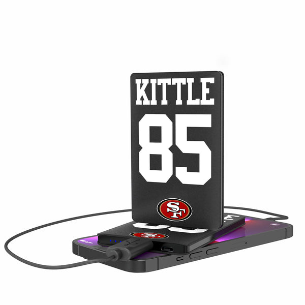 George Kittle San Francisco 49ers 85 Ready 2500mAh Credit Card Powerbank