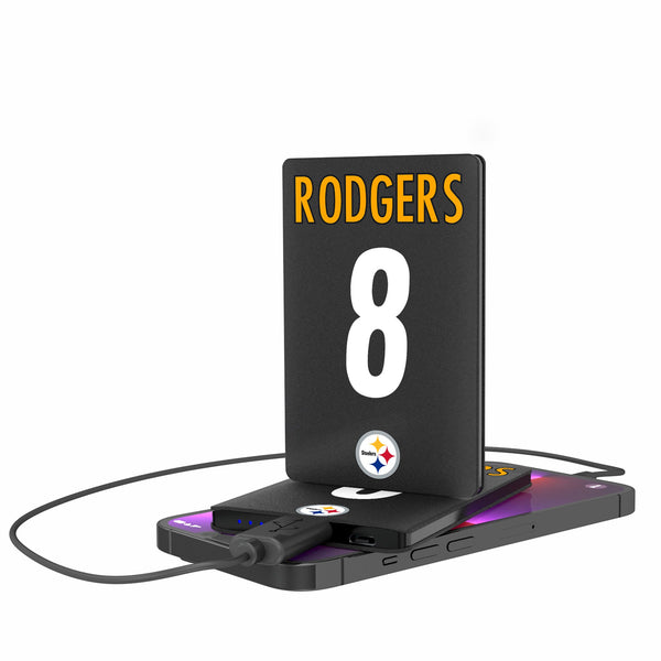 Aaron Rodgers Pittsburgh Steelers 8 Game Tactic 2500mAh Credit Card Powerbank