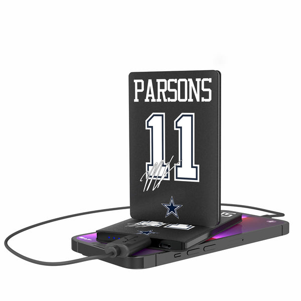 Micah Parsons Dallas Cowboys 11 Ready 2500mAh Credit Card Powerbank