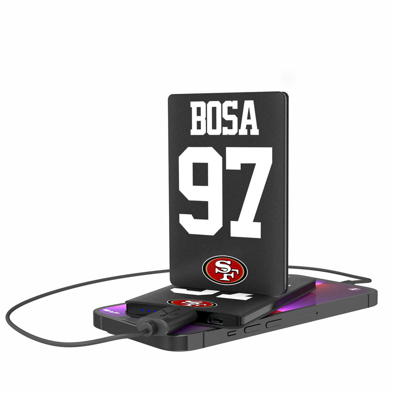 Nick Bosa San Francisco 49ers 97 Ready 2500mAh Credit Card Powerbank